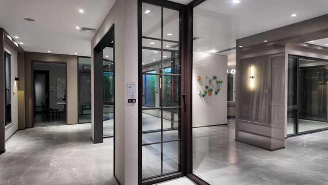 Aluminum windows featuring thermal break technology
